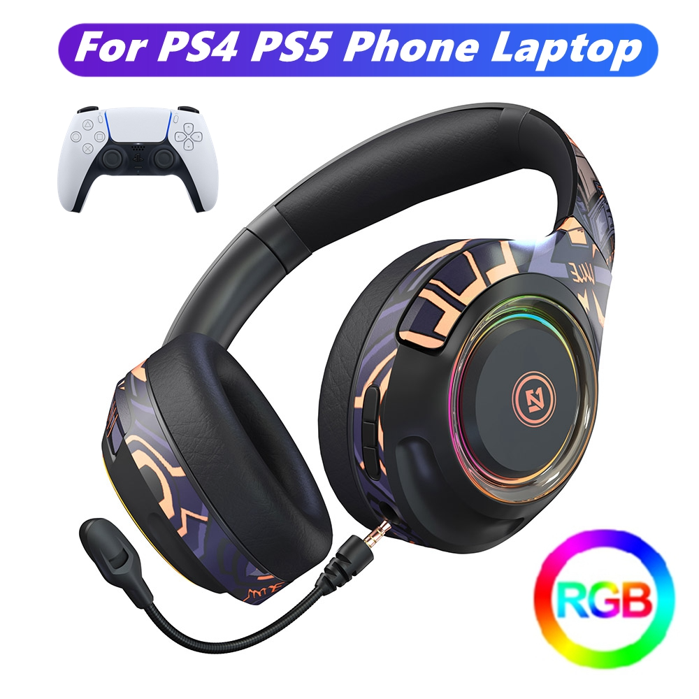 Headset RGB com Microfone Removível